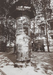 Colonne-St. Sulpice - Eugène Atget
