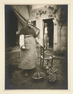 Femme de Verrières - Eugène Atget