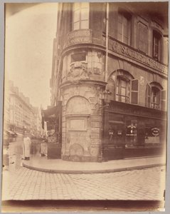Fontaine de la Reine, rue Greneta et Saint-Denis - Eugène Atget