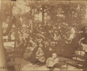 Guignol, Jardin du Luxembourg - Eugène Atget