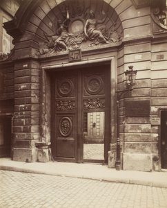 Hôtel des Ambassadeurs de Hollande, 47 rue Vieille-du-Temple - Eugène Atget