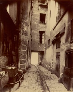 Vieille Cour, 22 rue Quincampoix - Eugène Atget
