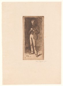 Autoportrait - Eugène Bejot (signed by artist)