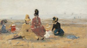 Sur la plage, Trouville