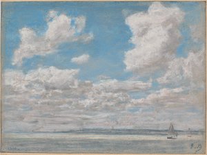 Paysage Marin avec Ciel Ouvert