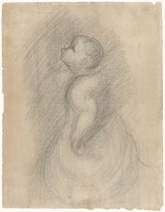 Bébé vu de côté - Eugène Carrière