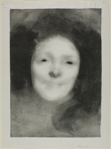 Elise souriante - Eugène Carrière