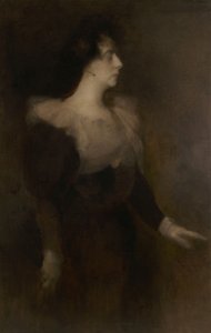 Portrait de Pauline Ménard-Dorian 1870-1941 - Eugène Carrière
