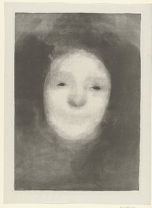 Étude de tête de femme riante (Elise riant, L