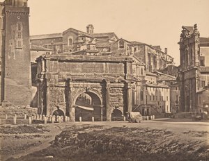 Arco di Settimio Severo, 1848-52 - Eugène Constant