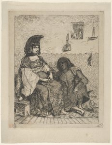 Une mariée juive à Tanger, 1833