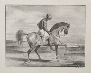 Africain à cheval - Eugène Delacroix