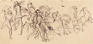 Auriges - Eugène Delacroix