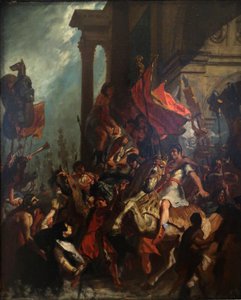 Français :  La justice de Trajan The Justice of Trajan - Eugène Delacroix