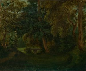 Jardin de George Sand à Nohant, vers 1842-43 - Eugène Delacroix
