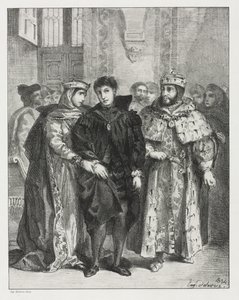 Hamlet - Eugène Delacroix