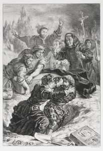 Hamlet : Hamlet et Laertes dans la tombe d