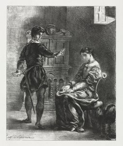 Hamlet : Hamlet et Ophélie