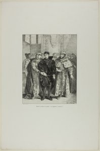 Hamlet et la reine, planche 1 de Hamlet