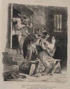 Illustrations pour Faust : Faust dans la prison de Marguerite