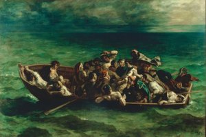 Le naufrage de Don Juan - Ferdinand Victor Eugene Delacroix