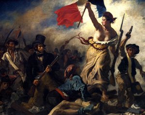 La liberté au service du peuple - Eugène Delacroix