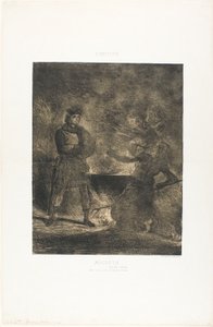 Macbeth et les sorcières - Eugène Delacroix