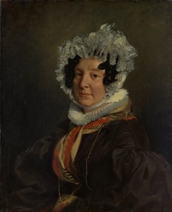 Madame Henri François Riesener Félicité Longrois, 1786-1847, 1835 - Ferdinand Victor Eugene Delacroix
