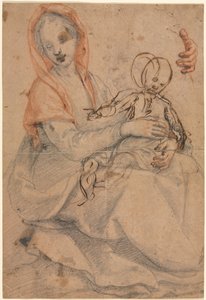 Madone et enfant - Eugène Delacroix
