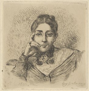 Portrait de Madame Frédéric Villot, 1833 - Eugène Delacroix