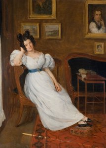 Portrait de Madame Simon, 1850 - Eugène Delacroix
