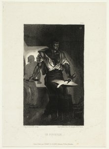Le Forgeron - Eugène Delacroix