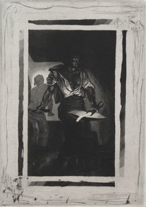 Le Forgeron - Eugène Delacroix