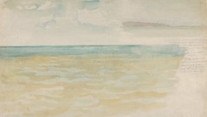 La mer à Dieppe - Eugène Delacroix