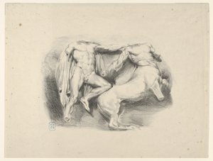 Thésée conquérant le centaure Eurytus, 1825