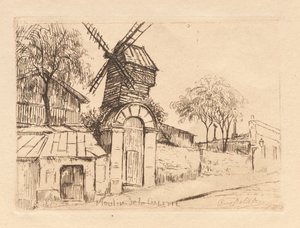 Moulin de la Galette - Eugène Delâtre