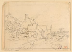 Maisons de paysans au bord d