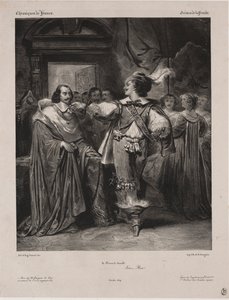 Chroniques de France : Scène de la Fronde - Le Prince de Condé, 1829