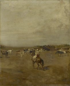Campement arabe - Eugène Fromentin