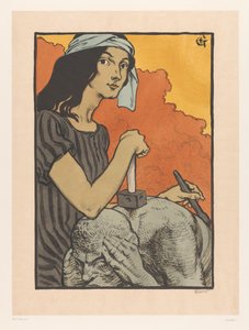 La Sculpture - Eugène Grasset (signed by artist)