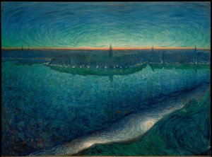 Aube sur le Riddarfjärd - Eugène Jansson