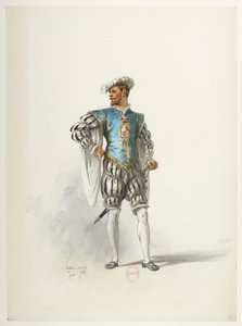 Btv1b84558104 16 - Saint-Saëns - Henry VIII - Maquettes de costumes - Lacoste - 16e Costume