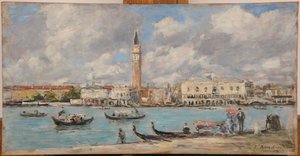 Venise. San Giorgio - Eugene Louis Boudin