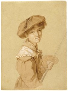 Autoportrait, 1820-29 - Eugénie Tripier Lefranc