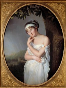 Portrait de Madame Juliette Récamier (1777-1849), née Jeanne-Françoise Bernard - Eulalie Morin