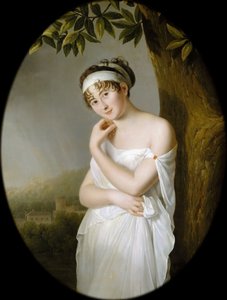 Portrait de Madame Récamier, née Julie Bernard 1777-1849 - Eulalie Morin