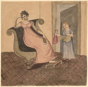 Mère et enfant - Eunice Pinney