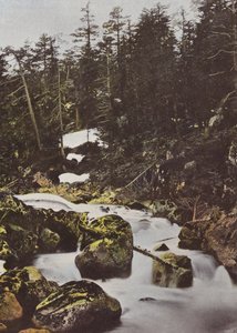 Cauterets, chute supérieure du Pont d