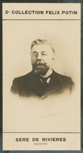 Georges Séré de Rivières, Magistrat - European Photographer