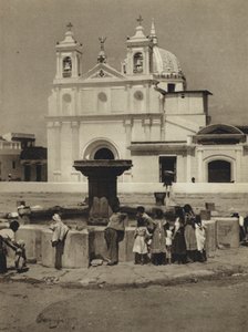 Guatemala, Église de Belen (photo n/b)